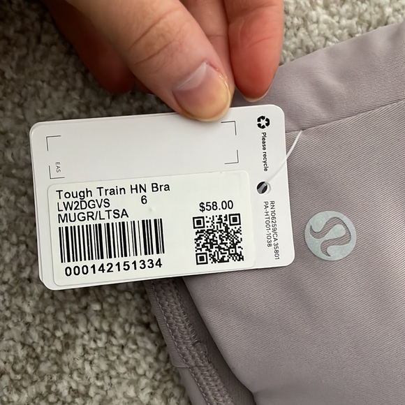 Lululemon Tough Train High neck Bra - Picture 5 of 5
